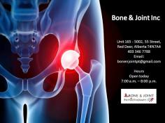 We at, Bone & Joint Inc, Physiotherapy Clinic in Red Deer, are always at the the service of providing best and optimum Women Health treatment with all proper facilities.