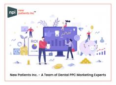 Find new dental patients in quick time with dental PPC marketing services from New Patients Inc. We are a team of PPC experts, committed to helping our clients get new qualified patients in a quick time. 