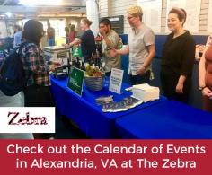 The Zebra offers a complete event calendar to let Alexandria people know about the latest events in city. Our calendar covers various topics such as arts, sports, business, finance, and many more.