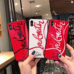 アイフォーン11/XsMaxケース Christain Louboutin 強化ガラス iPhone XR/8 PLUSカバー クリスチャンルブタン iphoneX/11 PROスマホケース カッコイイ 大人気 CL