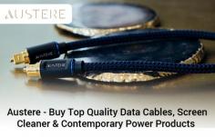 Shop Austere’s top quality cables, power products, and cleaning products at reasonable prices. We are committed to designing a new generation of products that offer consumers a more stylish way to connect their electronic devices.