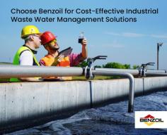 Benzoil  is  a  leading  waste  water  management  firm,  offers  advanced  wastewater  treatment  for industrial sectors. We are proud to have a team with best collective applied chemical knowledge. 