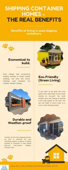 Fortunately, Shipping Containers Melbourne can offer you a compelling alternative – affordable yet highly attractive homes built from our repurposed shipping containers.