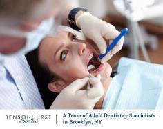 At Bensonhurst Smiles, we offer a complete range of adult-specific dentistry services in a relaxing atmosphere. Some of the treatments include root canal treatment, dental fillings, full-mouth rehabilitation, oral hygiene care, and more. For getting further details, visit 