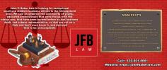 If you’re faced with shareholder disputes, accusations of a breach of fiduciary duty, or if you’re in a contract dispute with another corporation, our attorneys can provide you with reliable legal counsel. Our small business lawyers is well experienced at litigating on behalf of businesses and coming to quick, effective resolutions whenever possible. Visit https://johnfbakerlaw.com/