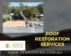 Zen Roofing can help with roof restoration, whether it needs repairing or you want to freshen up its appearance (this is a great way to improve the overall look and value of your house, particularly if you’re preparing to sell).

