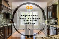 Gorgeous Marble Countertops  Johnson City  for Kitchen Fabrication
