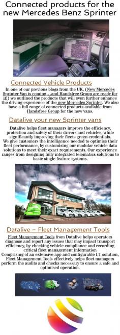 Fleet Management Tools from Datalive helps operators diagnose and report any issues that may impact transport efficiency, by checking vehicle compliance and recording critical fleet management information