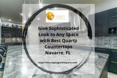 Give Sophisticated Look to Any Space with Best Quartz Countertops Navarre, FL 