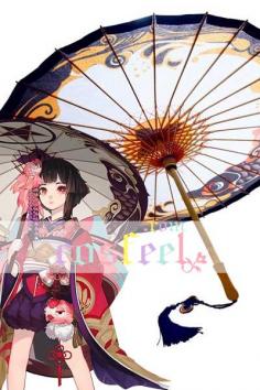 陰陽師（おんみょうじ） 神楽 傘 コスプレ道具 和傘 本格幻想RPGOnmyoji 小物