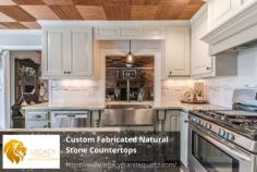 Custom Fabricated Natural Stone Countertops