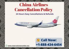 China Airlines offers the best cancellation and refund policy. Read the China Airlines Cancellation Policy here before canceling your tickets.
