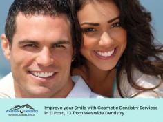 At Westside Dentistry, we offer modern cosmetic makeovers for smile transformation. From teeth whitening and crowns to full-mouth rehabilitation, we offer a complete range of cosmetic dentistry solutions for a beautiful smile transformation.