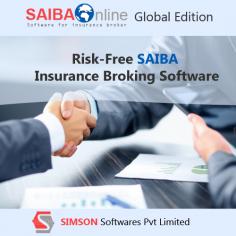 Get Risk-Free SAIBA insurance broking software from Simson Softwares Pvt. Limited to reduce the difficulties of work and improves overall efficiency. SAIBA has a full-featured claim management system for motor, health, and other non-health policies.
