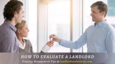 How To Evaluate A Landlord - Facestorys.com