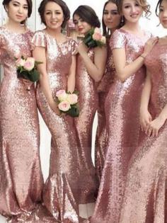 Sequins Bridesmaid Dresses