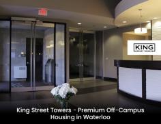 King Street Towers offers some of the best student housing in Waterloo. We provide our students with comfortable and fully-furnished apartments and various amenities that make student life convenient, fun and comfortable. For more details, visit our website.
