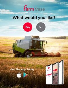 Farmease buying and selling services, Visit the website or download the application available for both platform android and apple.