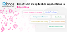 Benefits Of Using Mobile Applications In Education 
The E-learning apps help the kids as well as students of each age group to enhance their classroom time by empowering them to take control of aspects of their education. These apps create an interesting learning atmosphere which helps the student to secure excellent grades, improve their skills to prepare assignments with accuracy. Students can go through the lecture as many times as they want. 