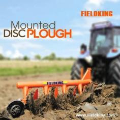 Fieldking agriculture plough can handle the toughest ploughing job with excellent penetration achievement. Fieldking ploughs are specially created by our skilled and experts team so that they can be mounted and use with any type of farm tractor quickly with ease. Fieldking plough designed tampered blades made of high-quality steel that make it works smoothly & efficiently. Learn more about Fieldking plough and plough types here click on the link here. 
