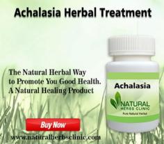 Herbal Treatment for Achalasia read the Symptoms and Causes. Achalasia is a rare disorder that makes it difficult for food and liquid to pass into your stomach.