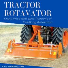 Rotavator | Tractor Rotavator | Agricultural Machinery by Fieldking

