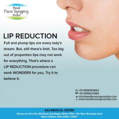 Full and plump lips are every lady’s dream. But, still there’s limit. Too big out of proportion lips may not work for everything. That’s where a LIP REDUCTION procedure can work WONDERS for you. Try it to believe it. 
For any kind of enquire about, lip reduction please complete our contact form https://www.bestfacesurgeryindia.com/
Call: +91-9818963662, +91-9958221982
Now New Address: Khasra no 541/542, MG Road, Aya Nagar, Metro Pillar 184, Near the Arjan Garh Metro Station, New Delhi 110047 (India)
#LipReduction #LipResize #LowerLipReduction #UpperLipReduction #LipSurgery #CosmeticSurgery #PlasticSurgery #CosmeticSurgeon #PlasticSurgeon #MedSpa #DrAjayaKashyap #DrKashyap

