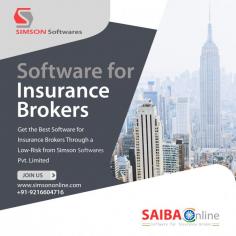 Get the best software for insurance brokers through a low-risk from Simson Softwares Pvt. Limited. We provide reliable insurance broker management software for insurance brokers to reduces the difficulties of work and improves overall efficiency.