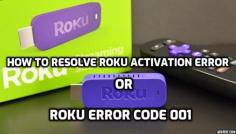 Roku Activation Error or We can say Roku Error code 001 occurred during the process of connecting a streaming player to a Roku account when the Roku activation code is denied by the Roku server.Main Reason for this error code is Incorrect Activation code or Problem on server end or Faulty internet connection.Check all this things and Enjoy you service.  https://rokuerrorhelp.com/roku-error-code-001/