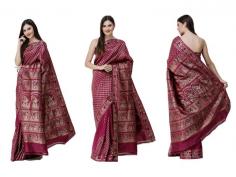 Get Boysenberry Baluchari Sari from Bengal with Woven Bootis and Mahabharta Episodes on Pallu

Till the flirtatious brocades of Banaras caught on with the surrounding regions, the Baluchari was the signature wedding saree of the Bengali community. The one you see on this page has been handpicked from the looms of Baluchar and bears the hallmark of the region’s best. Pure silk make, a vivid dominant colour reminiscent of wedding cheer, and a one-of-a-kind endpiece. Indeed, these are very different from mass-produced Indian sarees - each Baluchari tells a distinct story.

Visit for Product: https://www.exoticindiaart.com/product/textiles/boysenberry-baluchari-sari-from-bengal-with-woven-bootis-and-mahabharta-episodes-on-pallu-SDQ01/

Baluchari: https://www.exoticindiaart.com/textiles/Saris/baluchari/

Sari: https://www.exoticindiaart.com/textiles/Saris/

Textiles: https://www.exoticindiaart.com/textiles/

#textliles #sari #balucharisaree #bengalsari #indiantextiles