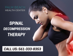 Relieve Your Spinal Pain with Our Center

Many people are finding relief from non-surgical backbone therapy. Our physical therapists provide an individualized treatment plan for patients to minimize their outcomes towards healing. Ping us an email at frontdesk@palmbeachhealthcenter.com for more details.
