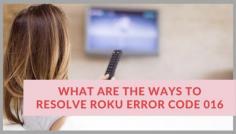 Roku is famous all over the world, you will easily be able to stream unlimited videos and music. But although Roku is among the best streaming devices, there are various issues that can be faced. Roku error code 016 is the most common error in the Roku device that users face.  https://bit.ly/34YSONt