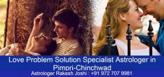 Rakesh Joshi is the Famous Love Problem Solution Specialist Astrologer in Pimpri-Chinchwad. Just Whats-app:+919727079981 and solve your love problem in 48 hours.