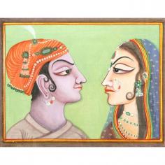 Get Royal Couple Watercolor Painting On Silk

As soft as a rose, these lordships are very delicate and kind as well as an ocean of mercy and gorgeousness.

If a person has to describe this craft in a single word, then that would be spectacular. The Iconic couple Radha and Krishna is looking adorable and fabulous as they are seeing towards each other like lovebirds and it seems that happiness is being expressed through each and every particle of them. This Rectangular framed Rajasthani art holds the attributes of culture, tradition, art, love and devotion.

Visit for Product: https://www.exoticindiaart.com/product/paintings/royal-couple-WN23/

Large Paintings: https://www.exoticindiaart.com/paintings/Large/

Paintings: https://www.exoticindiaart.com/paintings/

#paintings #largepaintings #watercolorpaintings #paintingonsilk #art #indianart