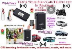 WorldTrackGPS: GPS tracker for bike, can be used for any two wheelers like motorcycle/scooty/scooter, with best price &amp; 24x7 online solutions.