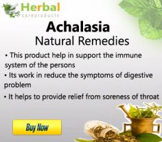 Herbal Treatment for Achalasia helps in managing the symptoms of the disease and long-lasting relief. Herbal Remedies for Achalasia make swallowing easier.