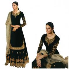 Get Caviar-Black Zari-Embroidered Lehenga and Kameez Embellished with Stones

Salwar kameez and less commonly shalwar qameez is a traditional combination dress worn by women, and in some regions by men, in South Asia, and Central Asia. The shalwar are loose pajama-like trousers. The legs are wide at the top, and narrow at the ankle. The kameez is a long shirt or tunic, often seen with a Western-style collar; however, for female apparel, the term is now loosely applied to collarless or mandarin-collared kurtas. The kameez might be worn with pajamas as well, either for fashion or comfort. Some kameez styles have side seams (known as the chaak), left open below the waist-line, giving the wearer greater freedom of movement.

Visit for product: https://www.exoticindiaart.com/product/textiles/caviar-black-zari-embroidered-lehenga-and-kameez-embellished-with-stones-SKY64/

Salwar Kameez: https://www.exoticindiaart.com/textiles/SalwarKameez/

Textiles: https://www.exoticindiaart.com/textiles/

#textiles #salwarkameez #lehenga #kameez #indiantextiles #weddingdress #fashion #zariembroideredlehenga
