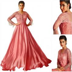 Get Pink-Lemonade Long Gown Suit with Embroidered Flowers-Sequins and Beadwork

A trendy outfit can make you shine in any gathering like a star. This super flowy gown is woven in a half and half pattern. The part above the waist is veiled over with a self-stitched net cloth on a superfine art silk and sleeves in pure net extending upto the wrist is loaded with beautifully patterned floral thread embroidery of the same color, sequins and elegant bead work, added on with white thick thread long fringes towards the end in a slant design.

Visit for Product: https://www.exoticindiaart.com/product/textiles/pink-lemonade-long-gown-suit-with-embroidered-flowers-sequins-and-beadwork-SKX99/

Salwar Kameez: https://www.exoticindiaart.com/textiles/SalwarKameez/

Textiles: https://www.exoticindiaart.com/textiles/

#textiles #salwarkameez #longgown #suit #womensuit #womenswear #fashion #indiantextiles #weddinggown #womensgown
