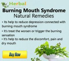 Herbal Treatment for Burning Mouth Syndrome used to treat or reduce the symptoms. Herbal Remedies for Burning Mouth Syndrome may help the patient accept the diagnosis.
https://www.herbal-care-products.com/burning-mouth-syndrome