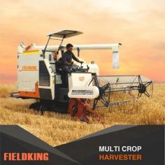 Combine Harvester | Harvester Machine | Fieldking Agricultural Machinery
