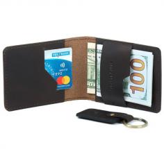 Buy Hunter Money Clip Wallet - Hand Crafted Leather Wallet - SlenderSnake
