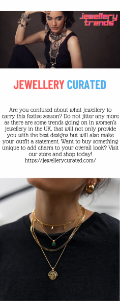 Jewellery Curated is an online store of women's designer jewellery in the UK. We offer you a wide collection of brushed gold finishing, and beautifully crafted necklace, rings and bracelet at great prices. If you’re jewellery lovers, then discover cult brands and fashion insider favourites. For more information, visit 
our website!
https://jewellerycurated.com/