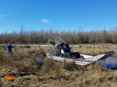 Air Ranger Boats TX | Airboat Rides Beaumont TX  -  Wetland transportation is the best transportation company in TX. We are providing transporting fuel to equipment in air ranger boats areas. Our Air ranger boats are built to withstand the harshest marsh.Visit website:https://wetlandstransportation.com/our-work/
 