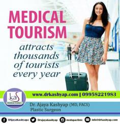 Planning for Cosmetic and plastic surgery in india? Get high quality and low cost health and wellness medical tourism in India at top clinic with accredited facilities at your preferred location. Read more http://www.drkashyap.com/medical-tourism.html

Dr. Ajaya Kashyap
Call: +91-9958221983
Email: info@drkashyap.com
Web: www.drkashyap.com

#medicaltourismindia #cosmeticsurgeryindia #plastisurgeonindelhi #facesurgery #bodycontouring #breastsurgery #antiaging #hairtransplant

