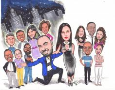 Celebrity Caricature Artist Steve Nyman specializes in caricature art, professional cartoon art work serving throughout the New York, New Jersey and USA.
http://www.aaacaricatures.com/
