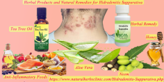 Use leaves of neem in Natural Remedies for Hidradenitis Suppurativa. Grind a handful of neem leaves into a paste.