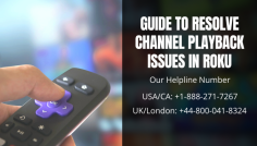 If you are not able to understand how to fix Channel Playback Issue In Roku on your own. For more information, get in touch with our experts to find the best solution. Just dial our toll-free helpline numbers at USA/CA: +1-888-271-7267 and for: UK/London: +44-800-041-8324. We are 24*7 available for providing the service. Read more:- https://bit.ly/3rEPZJE
