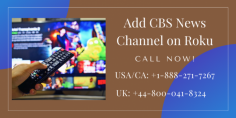 If you are searching for an article on how to Add CBS News Channel on Roku, no need to worry visit our website or get in touch with our experts. We are always 24*7 available for the best service. Just dial our toll-free helpline number for: USA/CA: +1-888-271-7267 and for: UK/London: +44-800-041-8324. Read more:- https://bit.ly/2OEILak