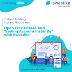 India's leading online stock broker with a low brokerage for online trading in commodity, currency  & futures, With our Reliable Research and Personalized Assistance, and become financially strong by investing in the stocks market. Learn various share market tips on how to trade and Open Free Demat & Trading Account. 
visit -https://www.swastika.co.in/
