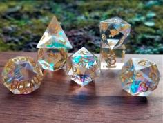 Buy premium quality Acrylic dice set and Resin Dice set online from Misty Mountain Gaming Dice store. We assure you that you will find the perfect dice set for any RPG such as Dungeons and Dragons, Pathfinder, Shadowrun, Savage World, Math Games or anything else you can think of. Explore our wide range of products and place your order today.
